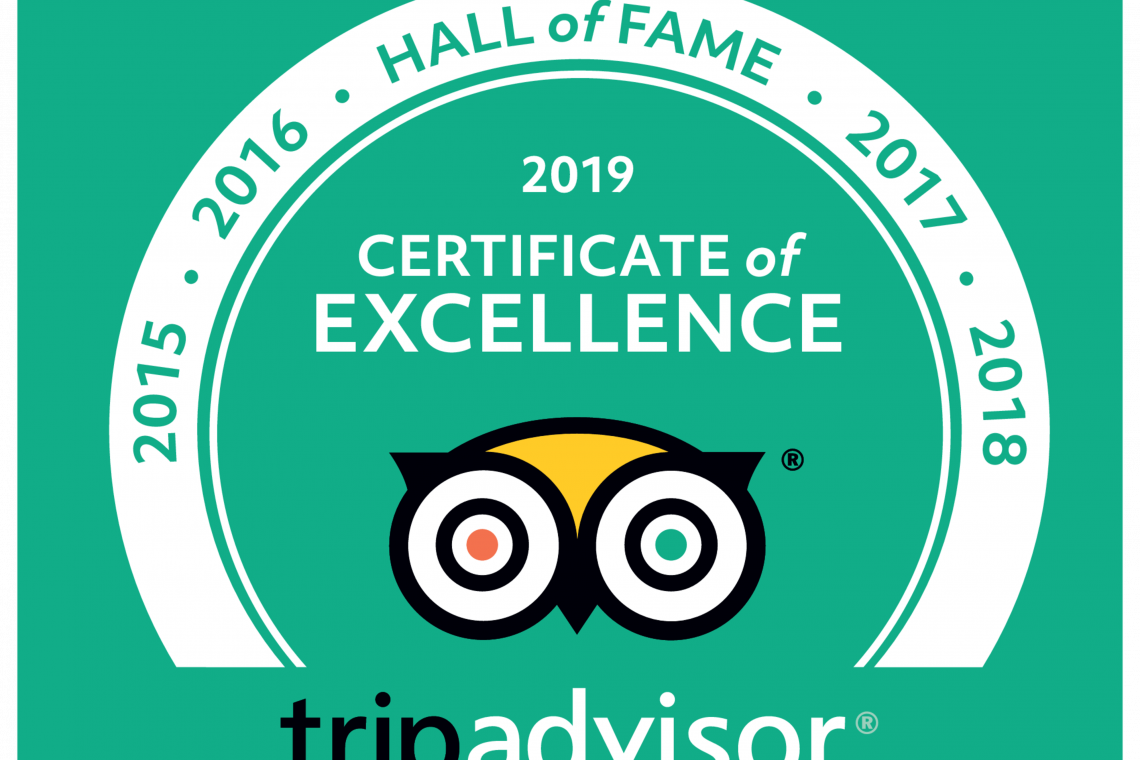 Scooterise is proud to enter Trip Advisor’s Pantheon / Hall of Fame