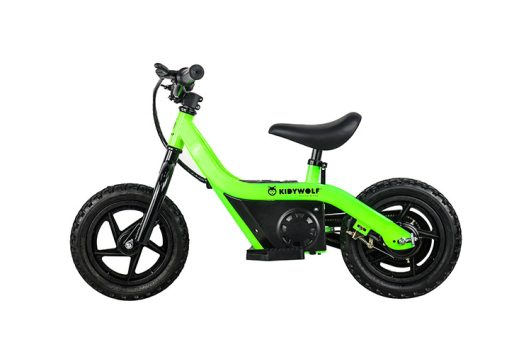 Kids Electric Bike - Neon Green